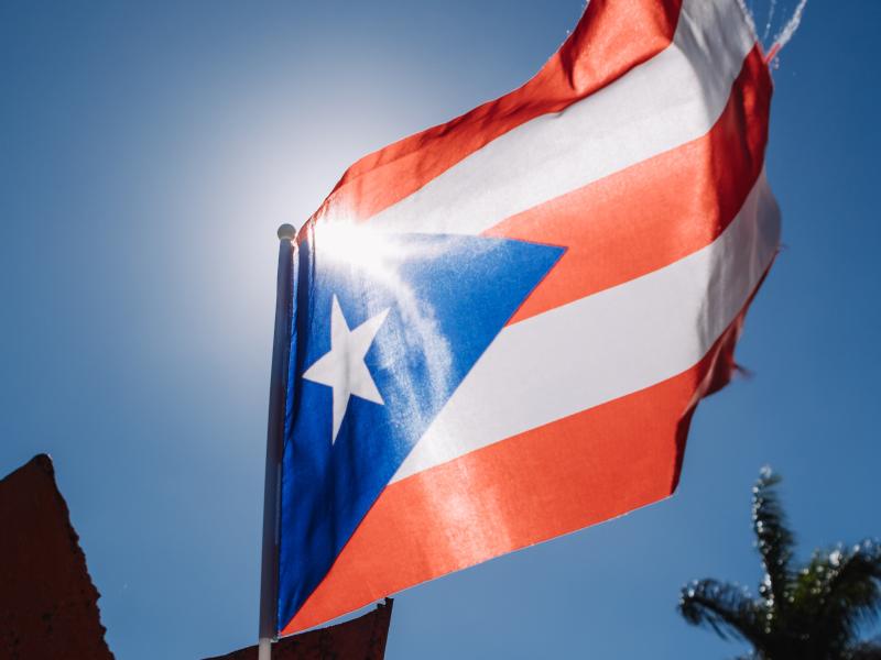 Bandera de Puerto Rican.