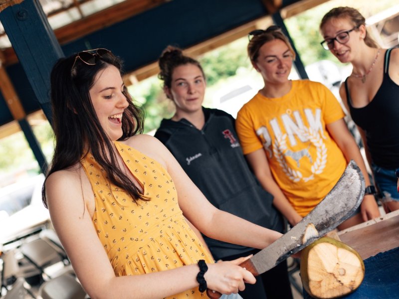 Cultural immersion for youth groups.