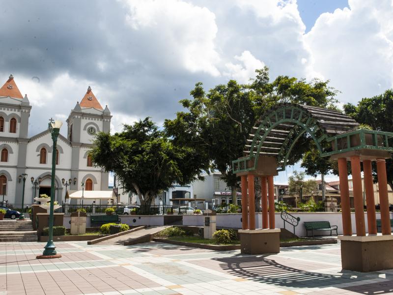 Aibonito's town square