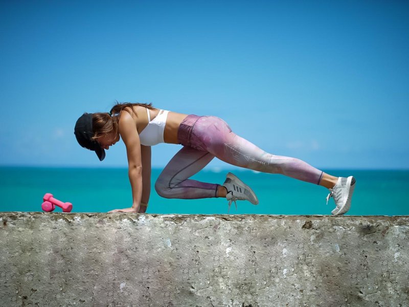 Yoga instructor, Alexandra Otero.