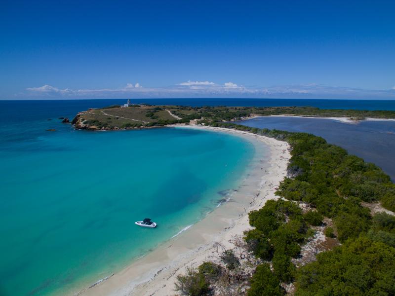 View of Playuela in Cabo Rojo