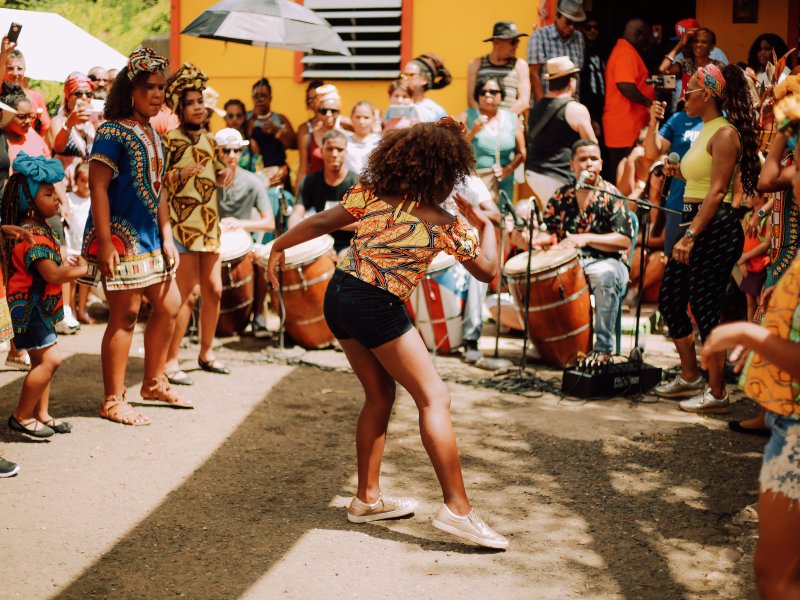 Bomba dancing in Loiza