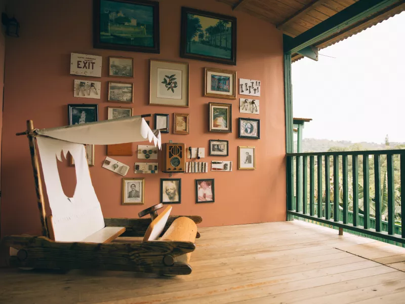 Coffee hacienda in Maricao.