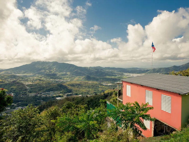 View from Villalba
