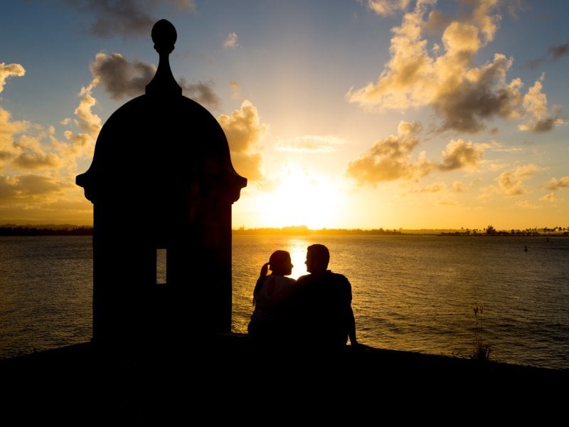 Every corner of Old San Juan is a paradise for honeymooners who crave romantic experiences.
