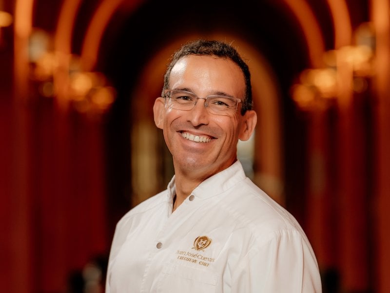 Chef Juan José Cuevas portrait.