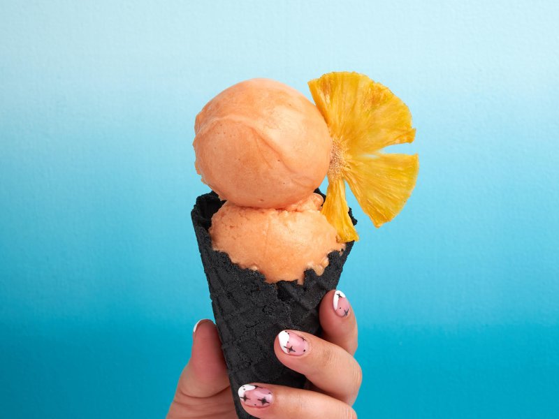 Ice cream cone.