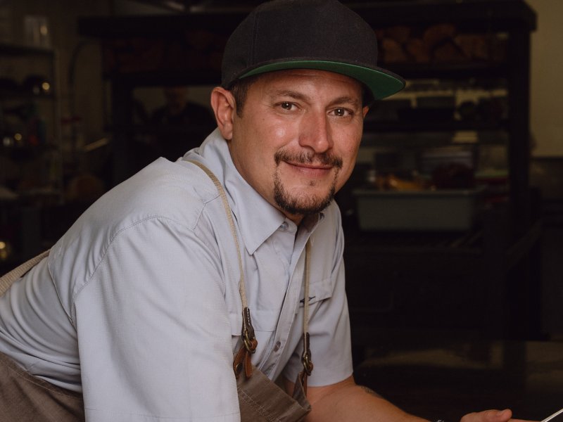 Horizontal picture of Chef René Marichal.
