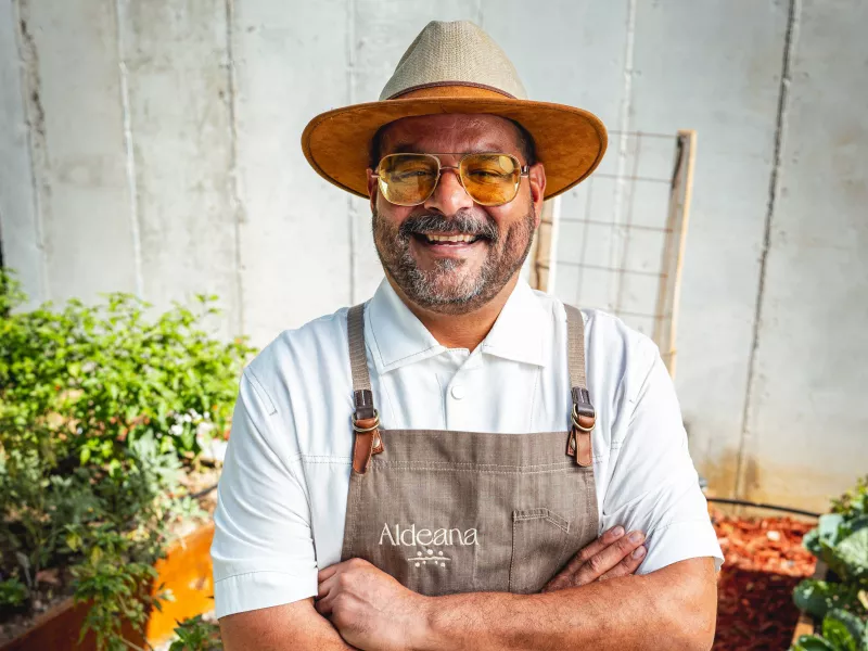 Chef Xavier Pacheco from Bacoa and Aldeana.