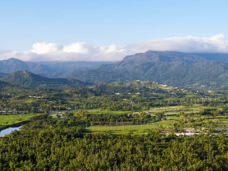 Breathtaking views of the central mountains – the heart of Puerto Rico’s natural beauty.
