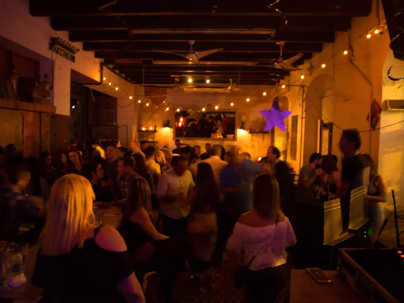 View of La factoría Bar