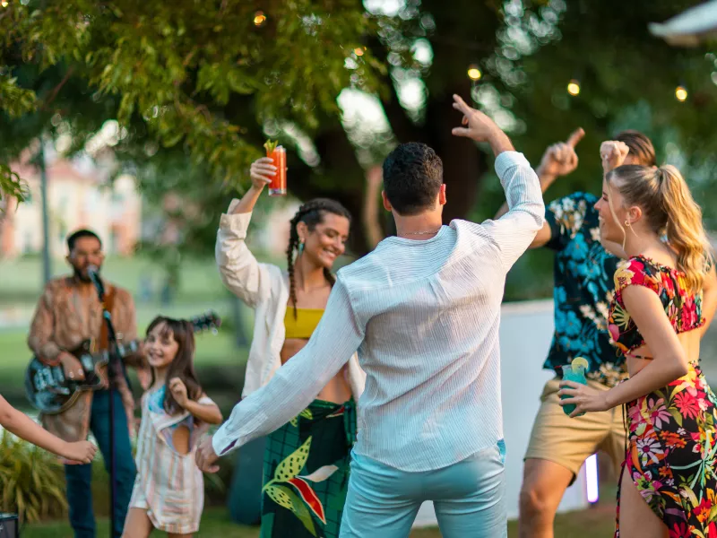 Group dancing