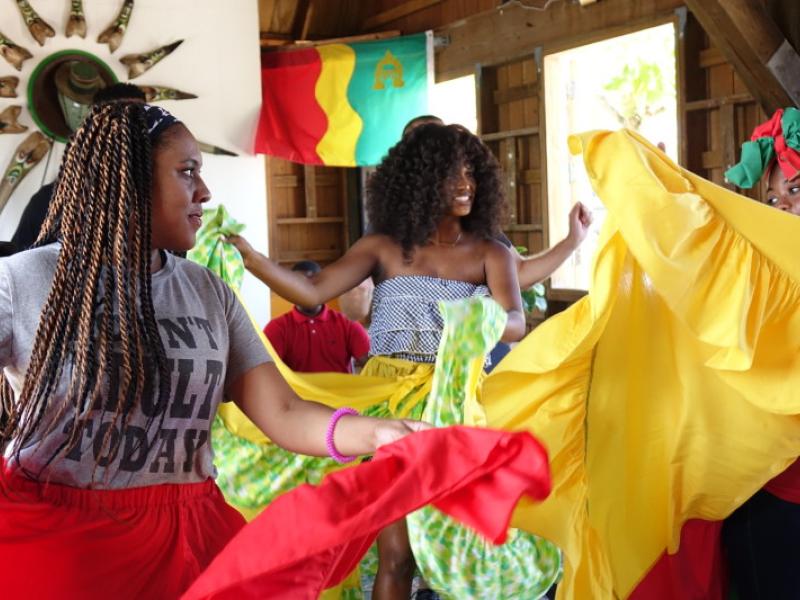 Bomba dancing in Loiza