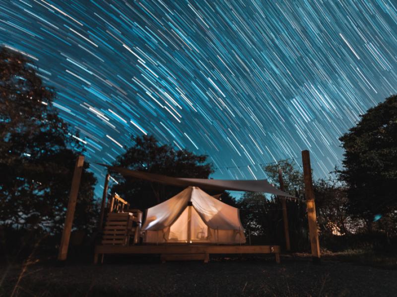 Glamping romántico bajo la luna, Planes románticos