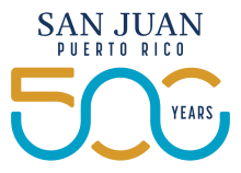 Logo for San Juan's 500 anniversary.