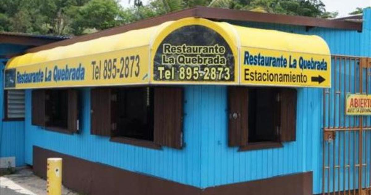 Restaurant La Quebrada Discover Puerto Rico