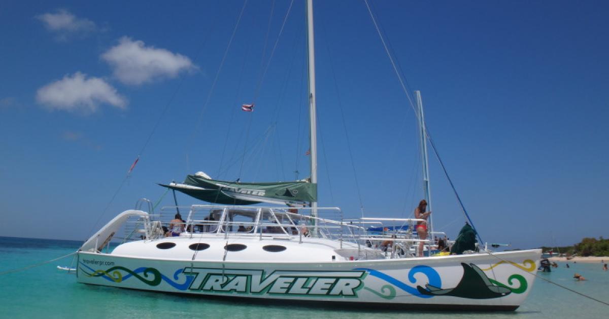 traveler catamaran sailing tour puerto rico