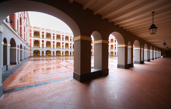 Cuartel de Ballaja (Ballaja Barracks) in San Juan, Puerto Rico
