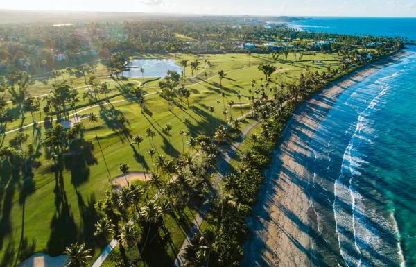 Gorgeous aerial view of the Dorado Beach Resort & Club.