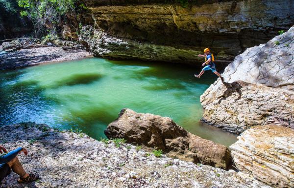 The Tanamá River in Utuado is an adventurer's playground.