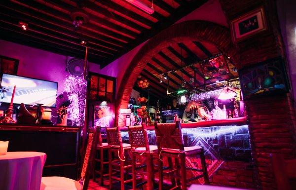 Inside view of El Ladrillo restaurant in Dorado.