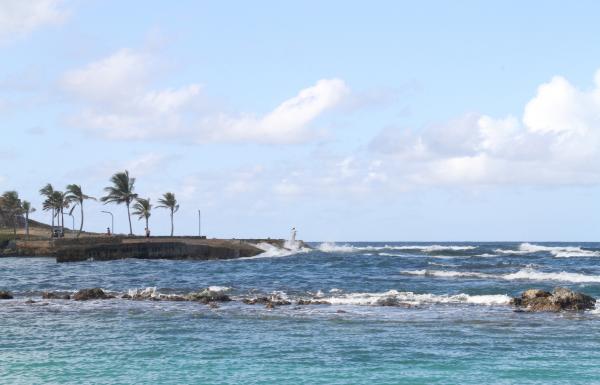 Escambrón Beach in San Juan.