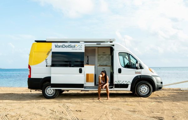 A van rental in Puerto Rico.