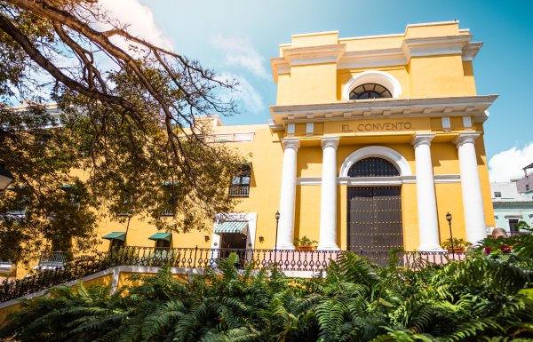 In the heart of Old San Juan is the impressive El Convento Hotel.