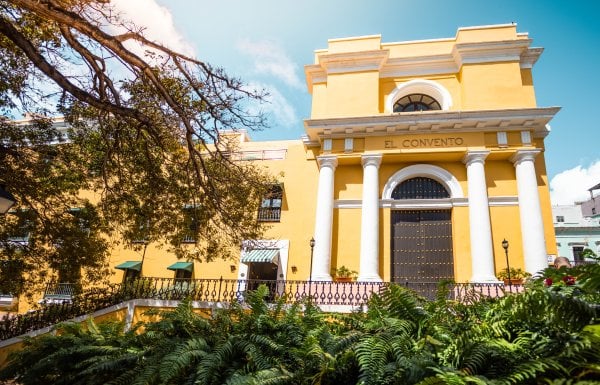 In the heart of Old San Juan is the impressive El Convento Hotel.