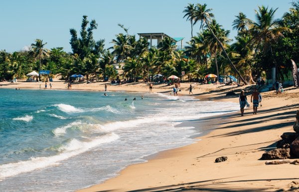 Image of a Puerto Rico beach