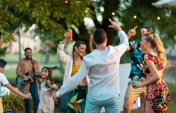 Group dancing
