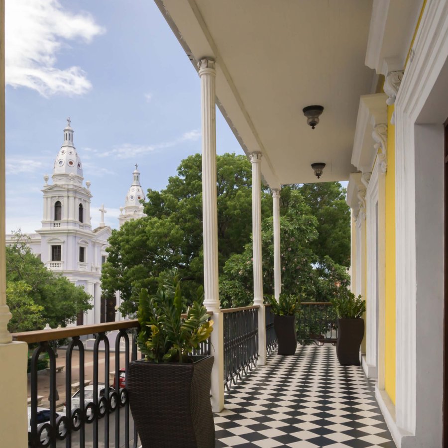 View from the Ponce Plaza Hotel & Casino. 