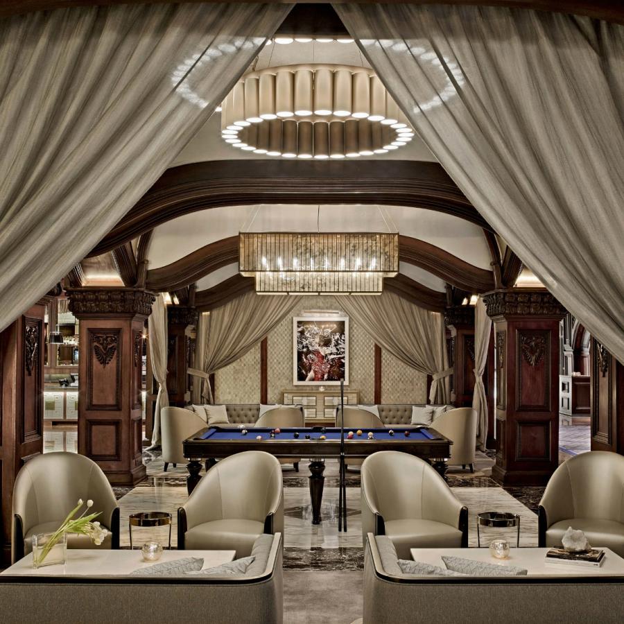 The luxurious VIP lounge at El San Juan Hotel