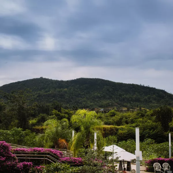 Coamo's beautiful and popular hot springs.