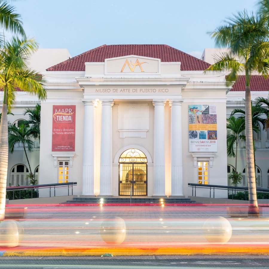 Exterior of the Museo de Arte de Puerto Rico.