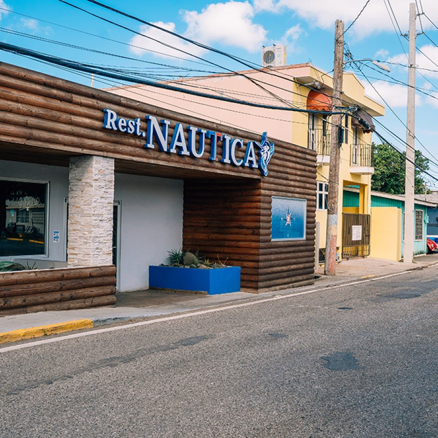 View of the restaurant Nautica by Poly