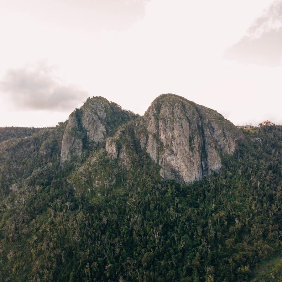 Piedras del Collado, a rock formation in the mountains of Salinas.
