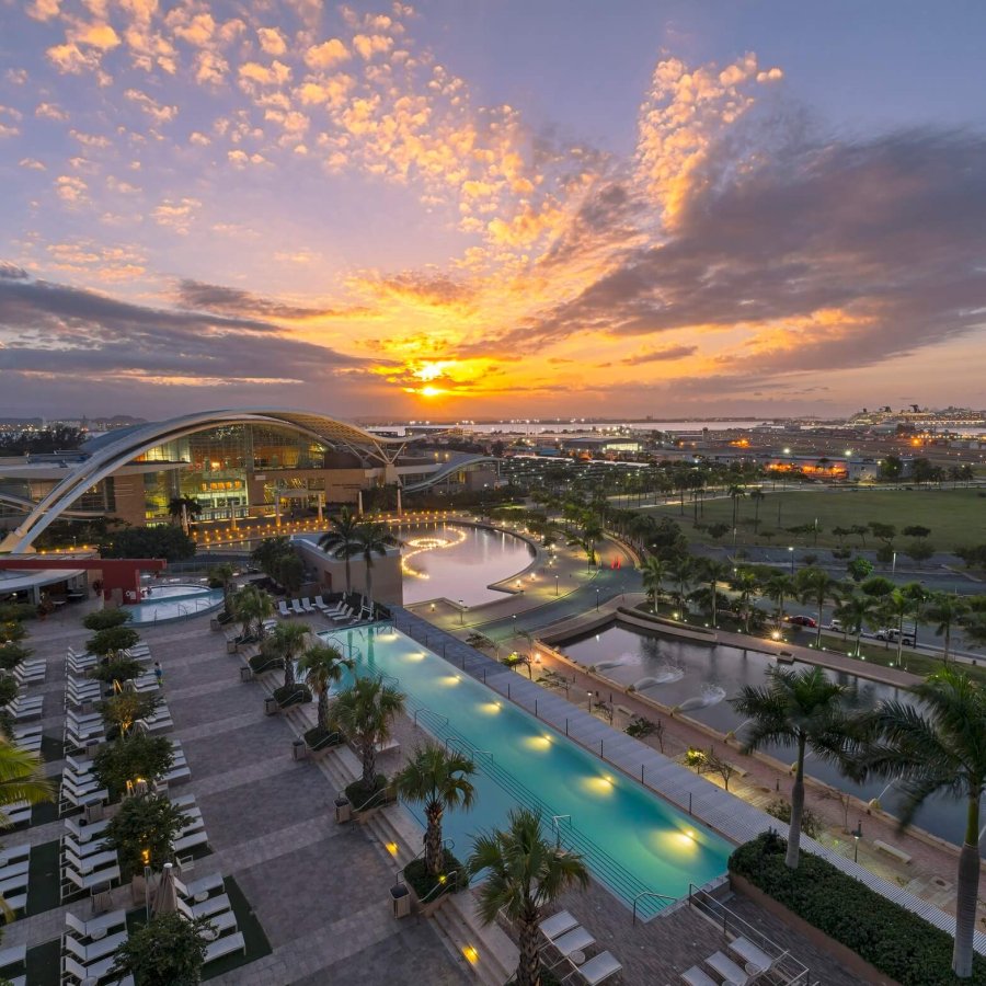 Aerial view of the Sheraton Puerto Rico Hotel & Casino