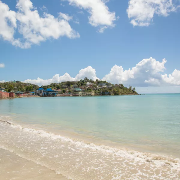 The coastline of Naguabo