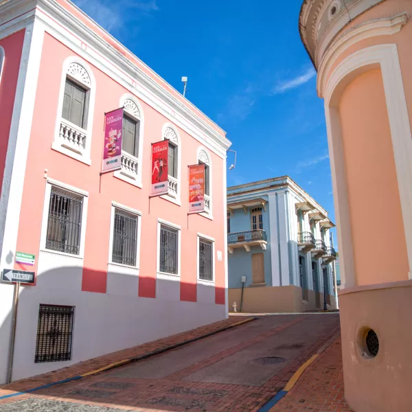 The streets of San Germán. 