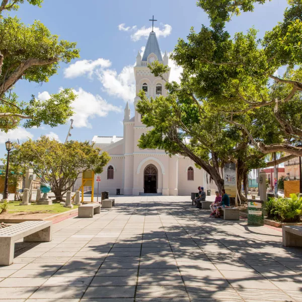 The Concatedral Dulce Nombre de Jesús in Humacao