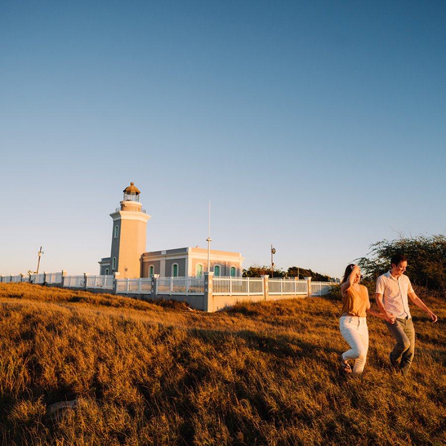 Faro Los Morrillos en Cabo Rojo.