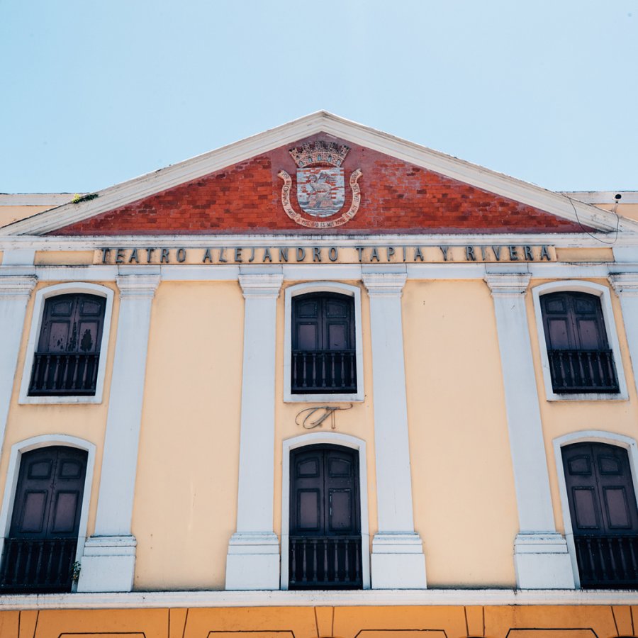 Teatro Tapiaen el Viejo San Juan