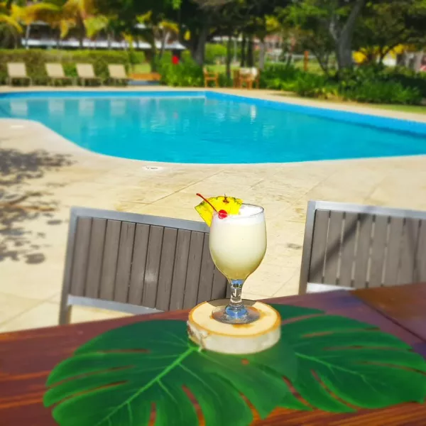 Piña colada en Copamarina Beach Resort