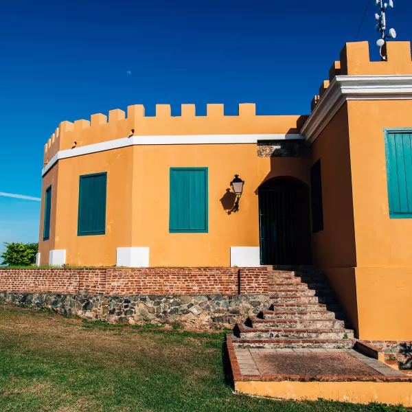 Outside view of Fortín Conde Mirasol in Vieques.