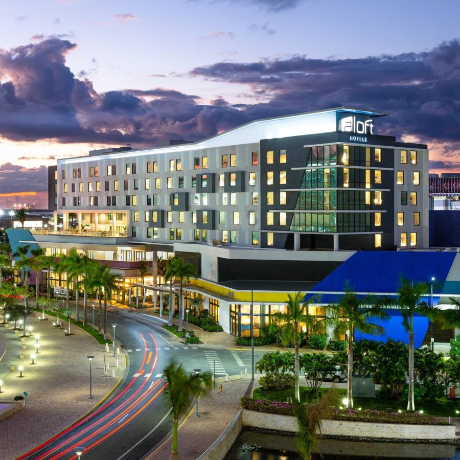 Outside view of the Aloft in San Juan