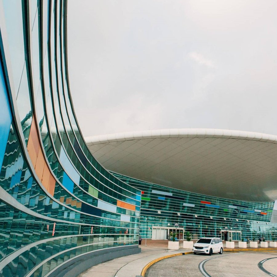 terminal at the airport