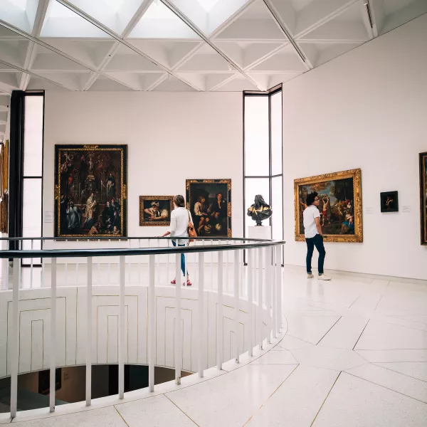Inside the Ponce Museum of Art, a cultural highlight on a 7-day Puerto Rico itinerary