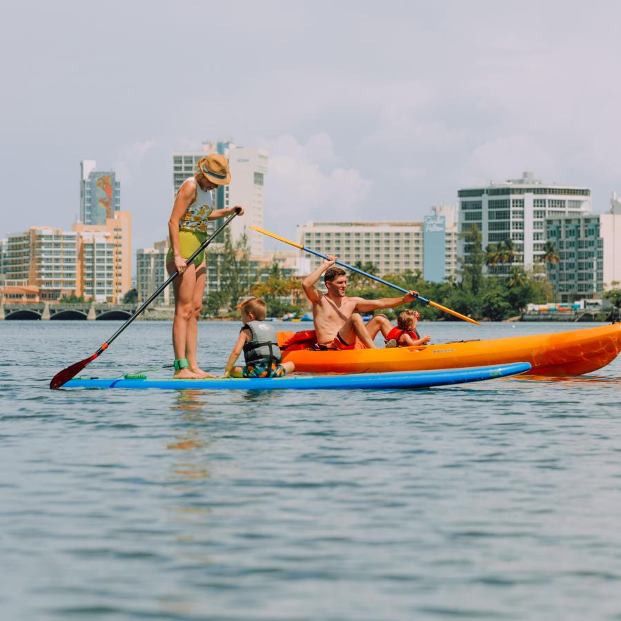 Kayak at the Condado Lagoon