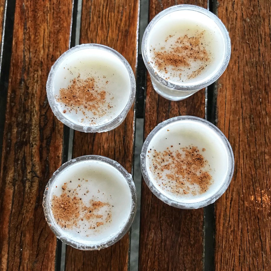Coquito is a traditional drink around the holidays